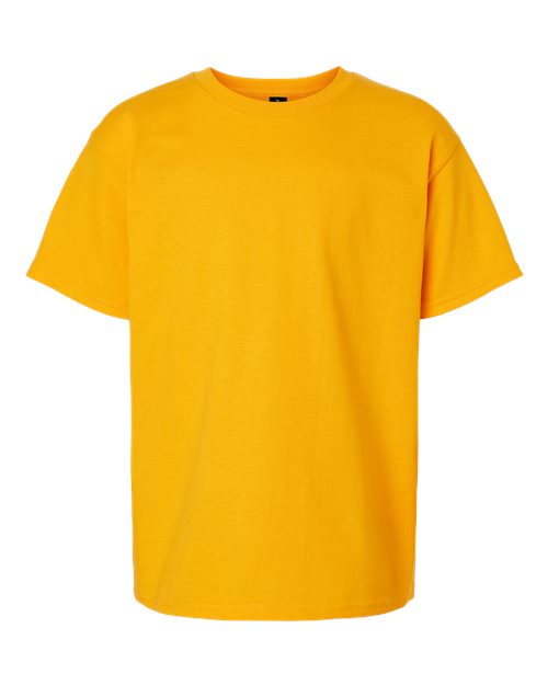 Gildan Ultra Cotton® Youth T-Shirt 2000B Forest Green Custom Embroidered Business Logo