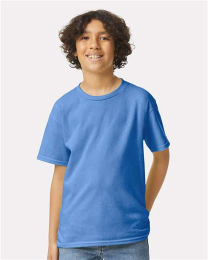 Custom Embroidered  Gildan Ultra Cotton® Youth T-Shirt 2000B Iris