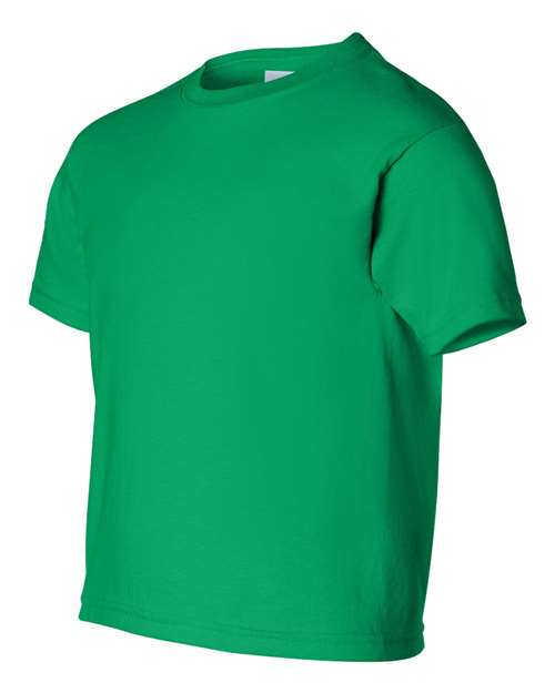 Gildan Ultra Cotton® Youth T-Shirt 2000B Irish Green Custom Embroidered Business Logo