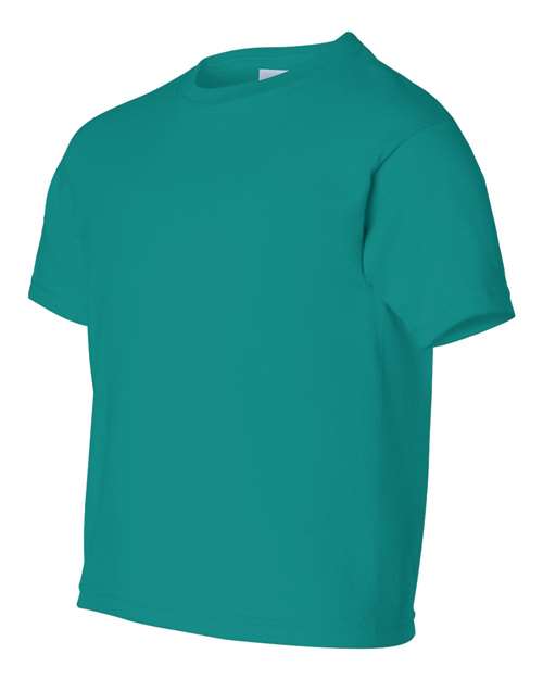 Gildan Ultra Cotton® Youth T-Shirt 2000B Jade Dome Custom Embroidered Business Logo