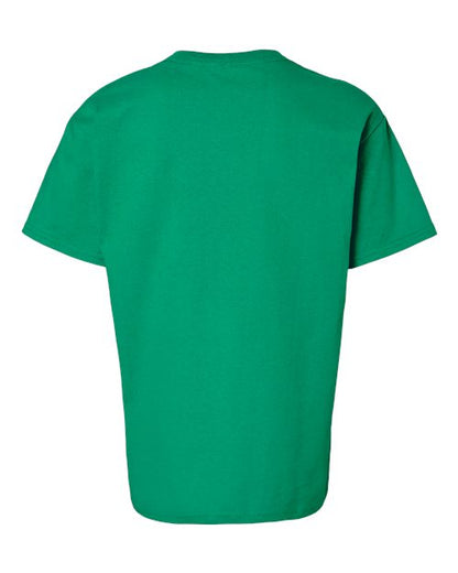 Gildan Ultra Cotton® Youth T-Shirt 2000B Jade Dome Custom Embroidered Business Logo