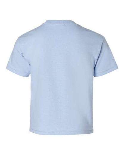 Gildan Ultra Cotton® Youth T-Shirt 2000B Light Blue Custom Embroidered Business Logo