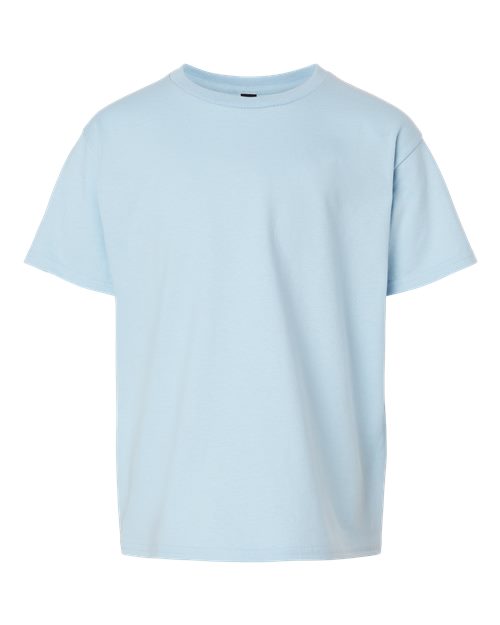 Gildan Ultra Cotton® Youth T-Shirt 2000B Kelly Green Custom Embroidered Business Logo