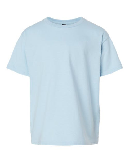 Gildan Ultra Cotton® Youth T-Shirt 2000B Kelly Green Custom Embroidered Business Logo