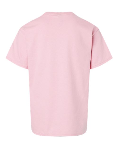 Gildan Ultra Cotton® Youth T-Shirt 2000B Light Blue Custom Embroidered Business Logo