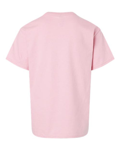 Gildan Ultra Cotton® Youth T-Shirt 2000B Light Blue Custom Embroidered Business Logo
