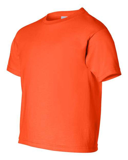 Gildan Ultra Cotton® Youth T-Shirt 2000B Orange Custom Embroidered Business Logo