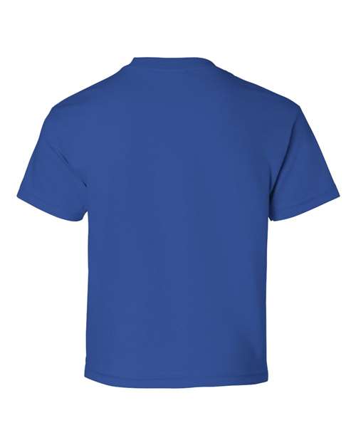 Gildan Ultra Cotton® Youth T-Shirt 2000B Royal Custom Embroidered Business Logo