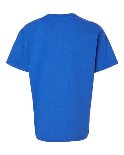 Gildan Ultra Cotton® Youth T-Shirt 2000B Red Custom Embroidered Business Logo