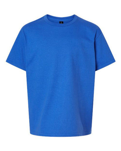 Gildan Ultra Cotton® Youth T-Shirt 2000B Red Custom Embroidered Business Logo