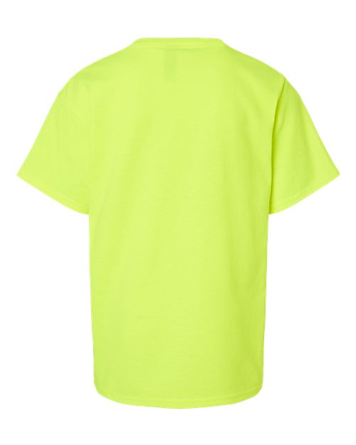 Gildan Ultra Cotton® Youth T-Shirt 2000B Royal Custom Embroidered Business Logo
