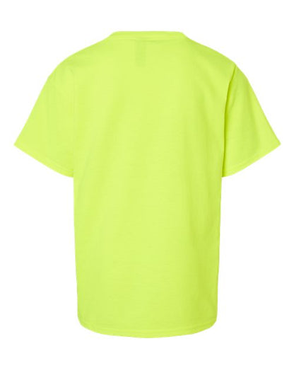 Gildan Ultra Cotton® Youth T-Shirt 2000B Royal Custom Embroidered Business Logo