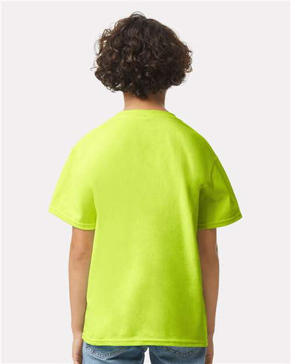 Gildan Ultra Cotton® Youth T-Shirt 2000B Safety Green