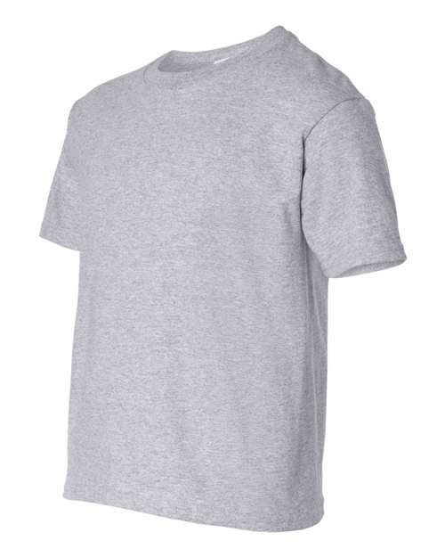Gildan Ultra Cotton® Youth T-Shirt 2000B Sapphire Custom Embroidered Business Logo