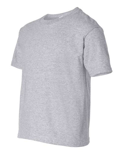 Gildan Ultra Cotton® Youth T-Shirt 2000B Sapphire Custom Embroidered Business Logo