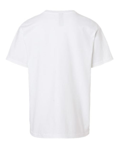 Gildan Ultra Cotton® Youth T-Shirt 2000B Sport Grey Custom Embroidered Business Logo