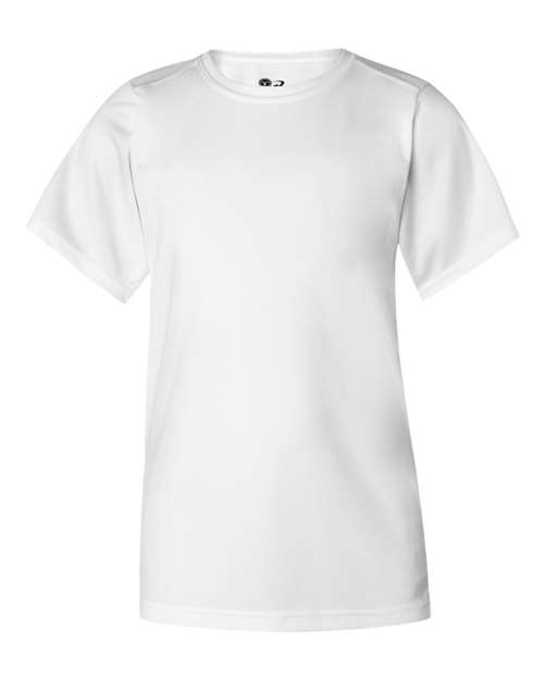 Badger Youth B-Core T-Shirt 2120 White
