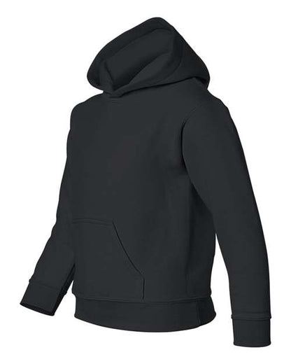 Gildan Heavy Blend™ Hooded Sweatshirt 18500 White Custom Embroidered Business Logo