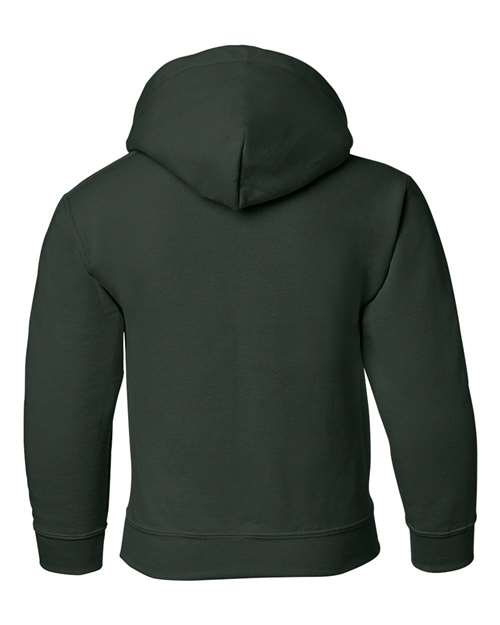 Gildan Heavy Blend™ Youth Hooded Sweatshirt 18500B Custom Embroidered Business Logo