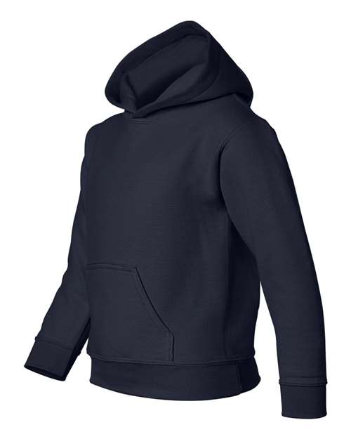 Gildan Heavy Blend™ Youth Hooded Sweatshirt 18500B Custom Embroidered Business Logo