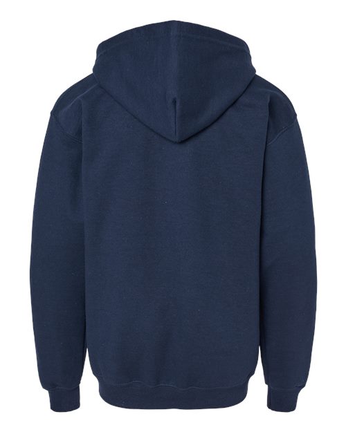 Gildan Heavy Blend™ Youth Full-Zip Hooded Sweatshirt 18600B Custom Embroidered Business Logo