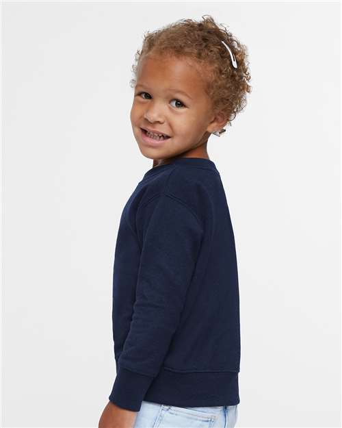 Rabbit Skins Toddler Fleece Crewneck Sweatshirt 3317
