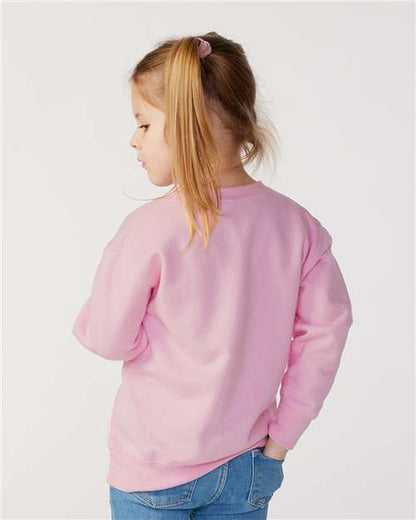 Rabbit Skins Toddler Fleece Crewneck Sweatshirt 3317