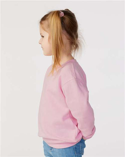 Rabbit Skins Toddler Fleece Crewneck Sweatshirt 3317