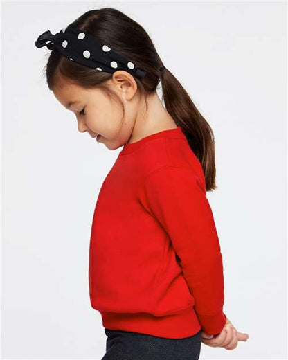Rabbit Skins Toddler Fleece Crewneck Sweatshirt 3317