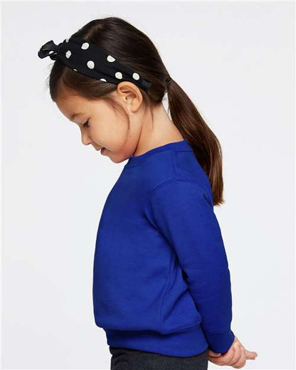 Rabbit Skins Toddler Fleece Crewneck Sweatshirt 3317