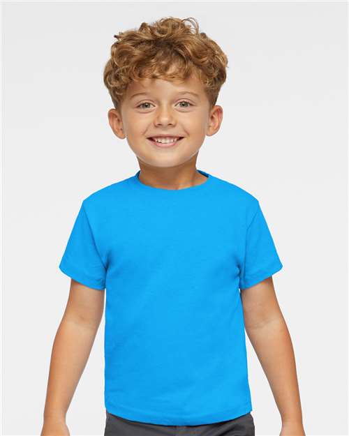 Custom Embroidered  Rabbit Skins Juvy Short Sleeve T-Shirt 3301J  