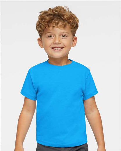 Custom Embroidered  Rabbit Skins Juvy Short Sleeve T-Shirt 3301J  