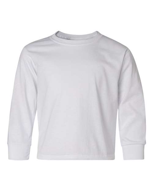 JERZEES Youth Dri-Power Long Sleeve 50/50 T-Shirt 29BLR