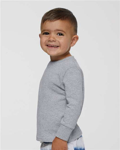 Rabbit Skins Toddler Cotton Jersey Long Sleeve Tee 3311