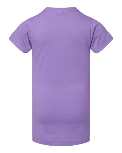 LAT Girls' Fine Jersey Tee 2616 Lavender