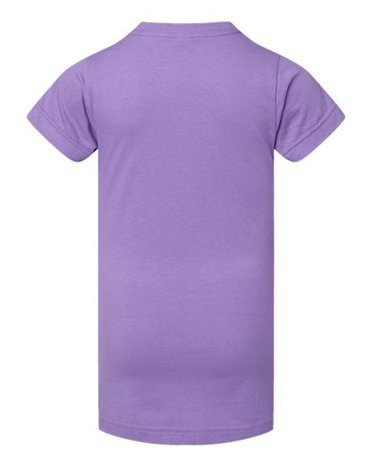 LAT Girls' Fine Jersey Tee 2616 Lavender