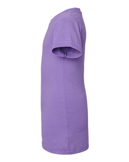 LAT Girls' Fine Jersey Tee 2616 Lavender