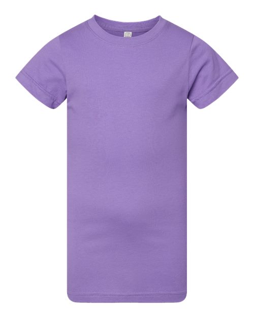LAT Girls' Fine Jersey Tee 2616 Lavender