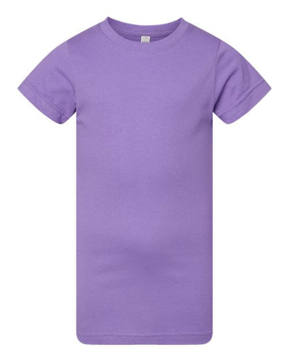 LAT Girls' Fine Jersey Tee 2616 Lavender