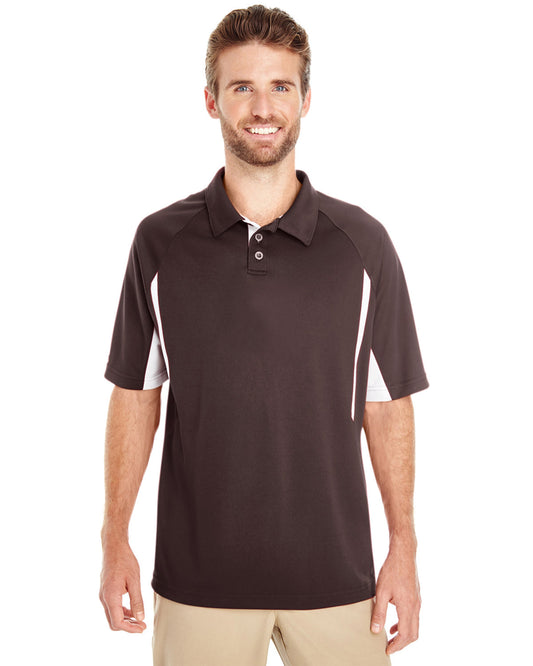 Holloway Men's Avenger Polo 222530 BROWN/ WHITE