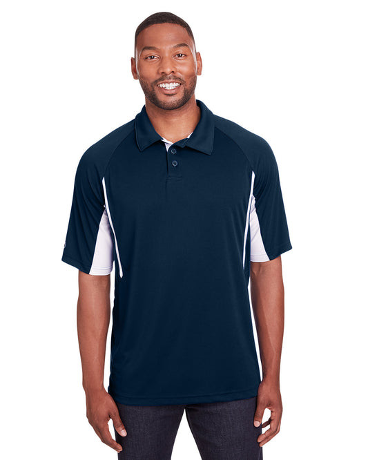 Holloway Men's Avenger Polo 222530 NAVY/ WHITE