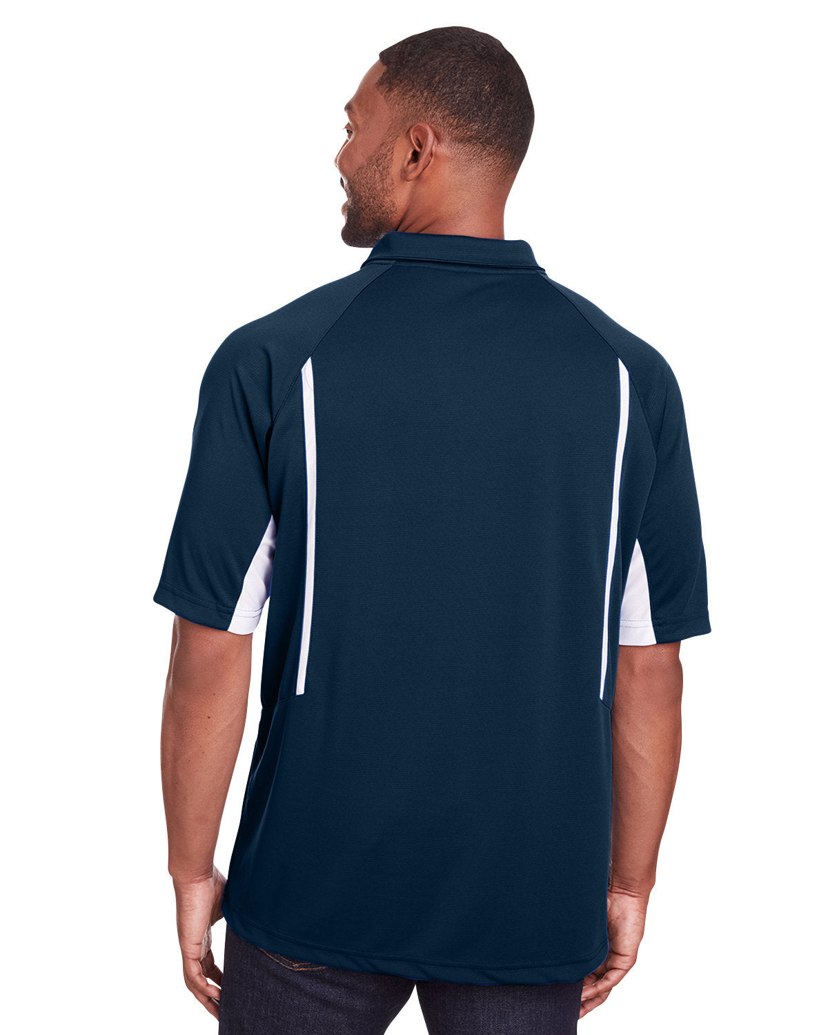 Holloway Men's Avenger Polo 222530 NAVY/ WHITE