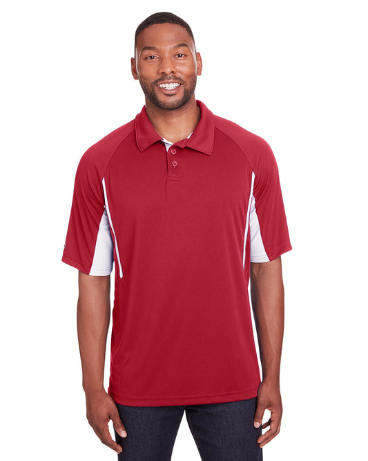 Holloway Men's Avenger Polo 222530 SCARLET/ WHITE