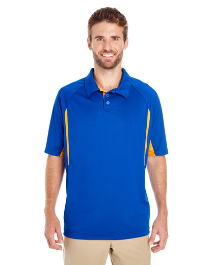 Holloway Men's Avenger Polo 222530 ROYAL/ LT GOLD