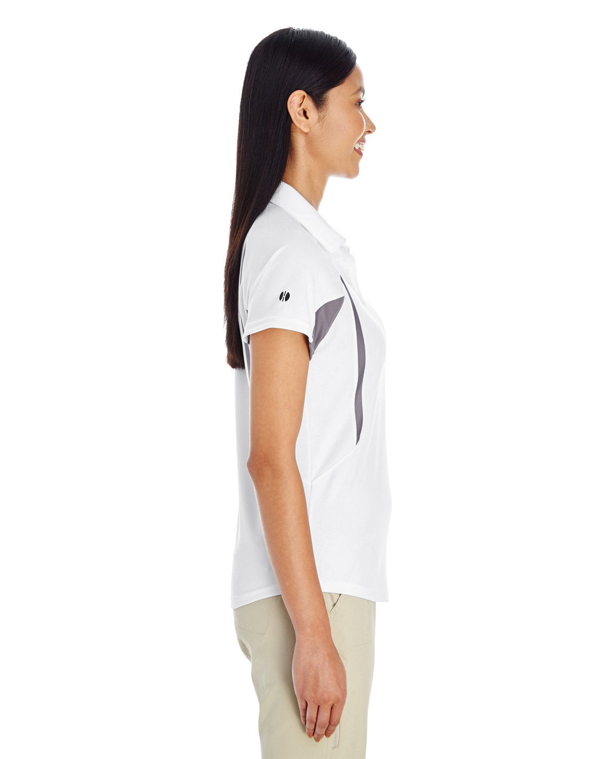 Holloway Ladies' Avenger Polo 222730 WHITE/ GRAPHITE