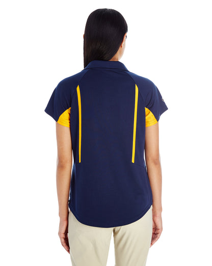 Holloway Ladies' Avenger Polo 222730 NAVY/ LIGHT GOLD