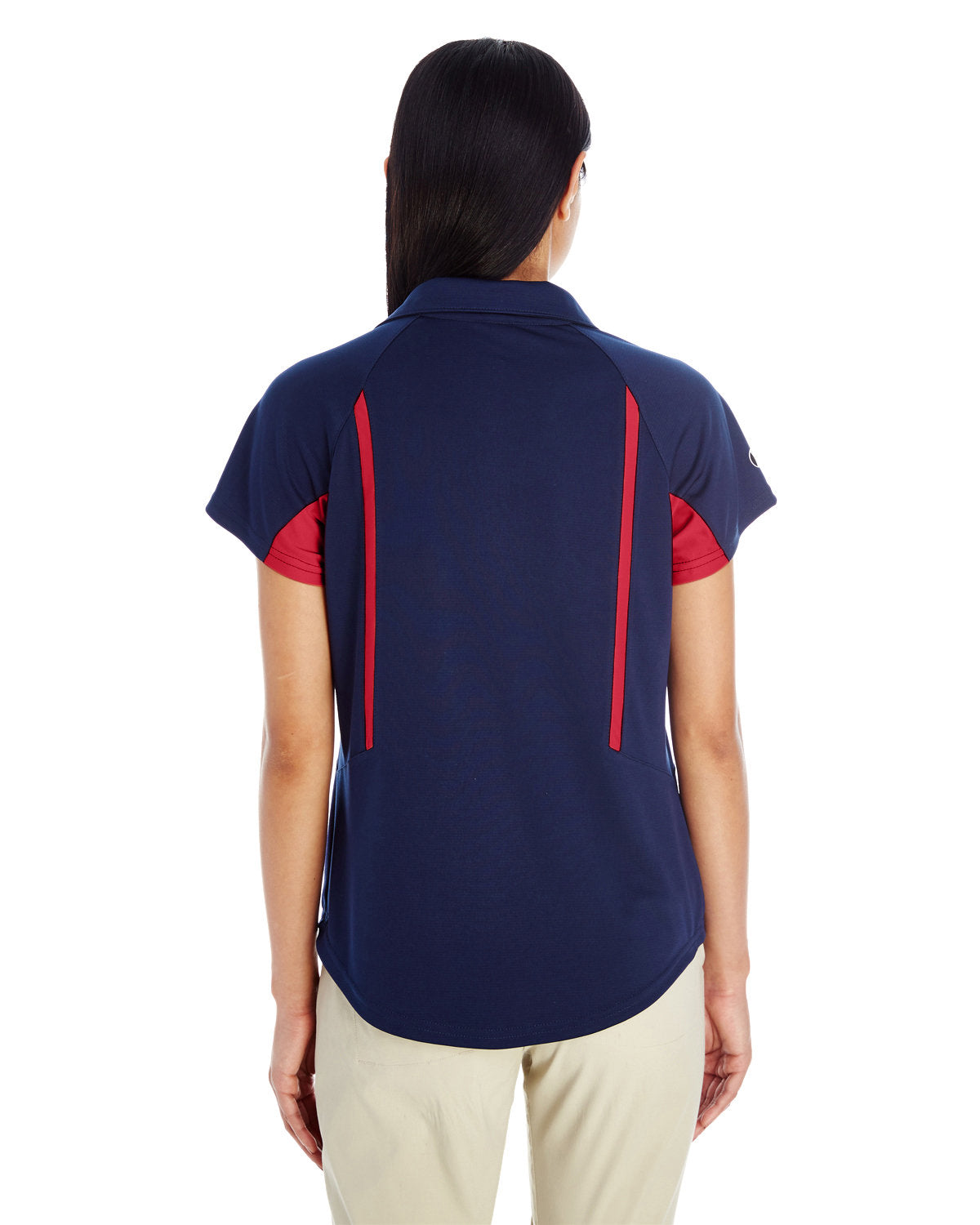 Holloway Ladies' Avenger Polo 222730 NAVY/ SCARLET