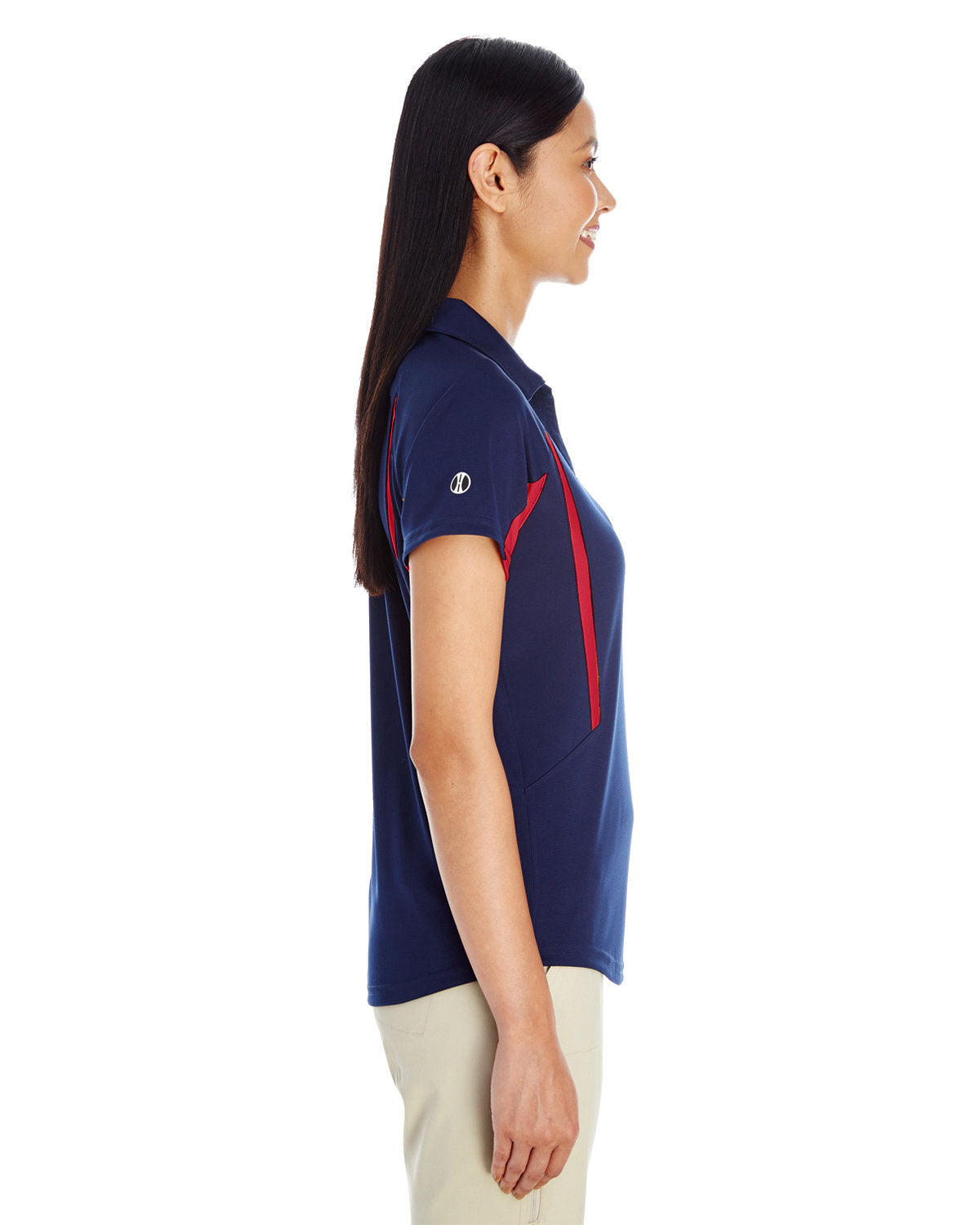 Holloway Ladies' Avenger Polo 222730 NAVY/ SCARLET