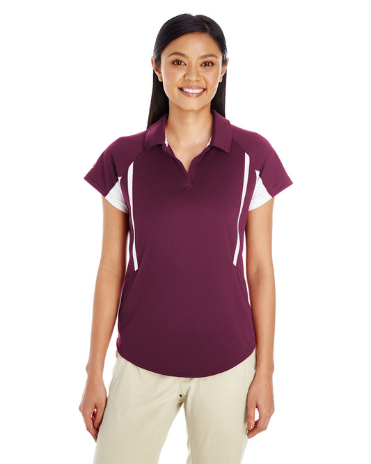 Holloway Ladies' Avenger Polo 222730 MAROON/ WHITE