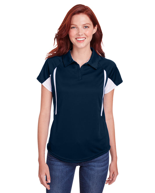 Holloway Ladies' Avenger Polo 222730 NAVY/ WHITE